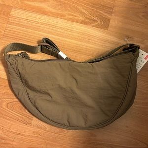 Uniqlo Beige Round Mini Shoulder Bag
